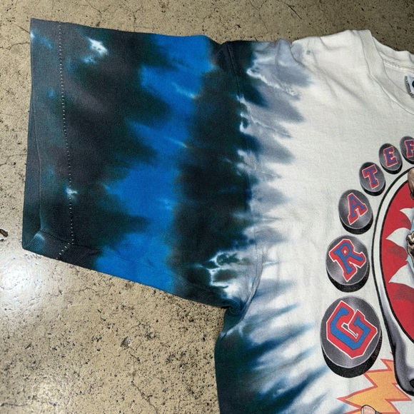 Vintage liquid blue Grateful Dead 1994 tour shirt - Picture 5 of 10